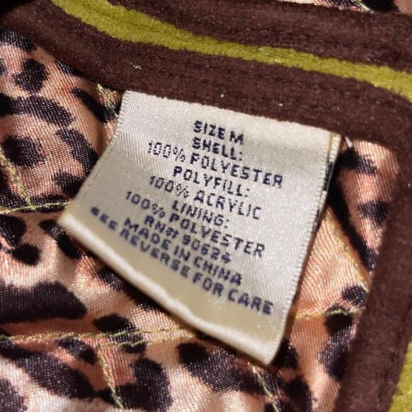 Tasha Polizzi Vest Quilted Microsuede Leopard - Picture 11 of 11